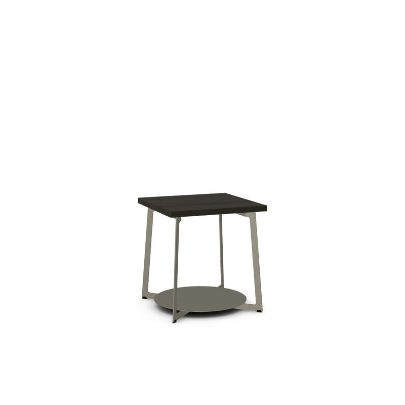 Malloy End Table w/ Solid Wood Tabletop