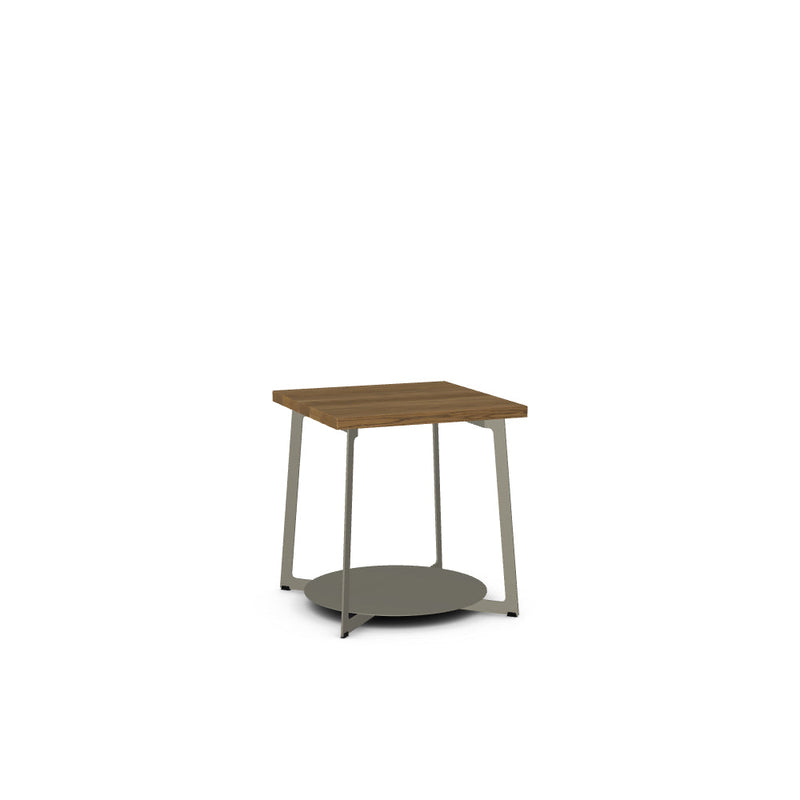 Malloy End Table w/ Solid Wood Tabletop