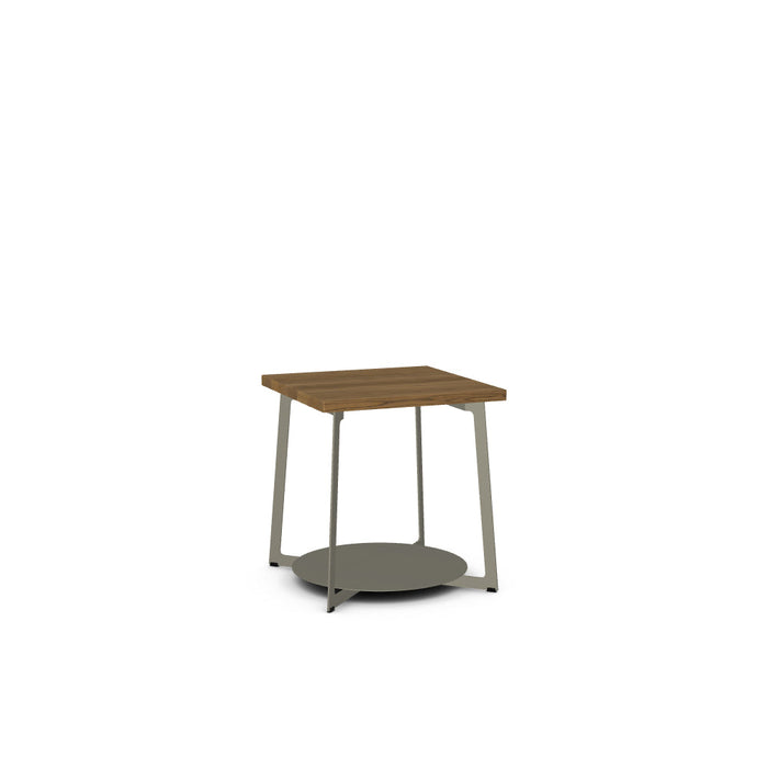 Malloy End Table w/ Solid Wood Tabletop