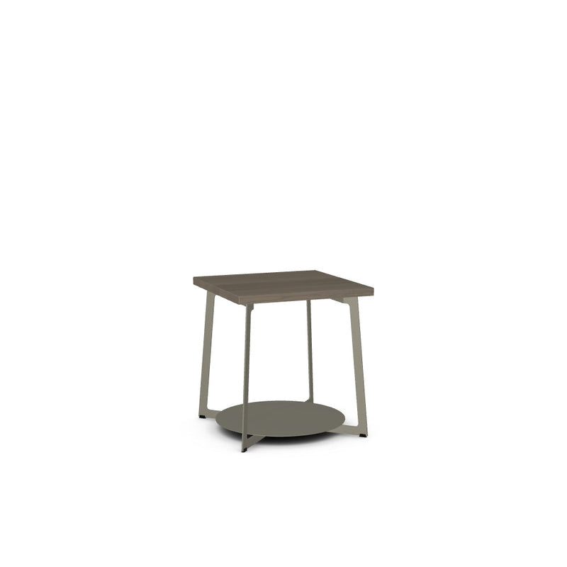 Malloy End Table w/ Solid Wood Tabletop