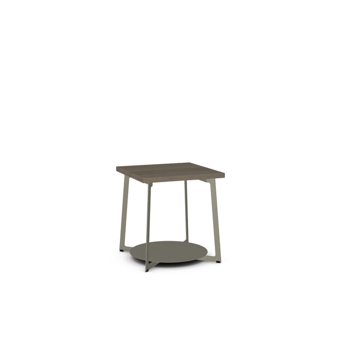 Malloy End Table w/ Solid Wood Tabletop