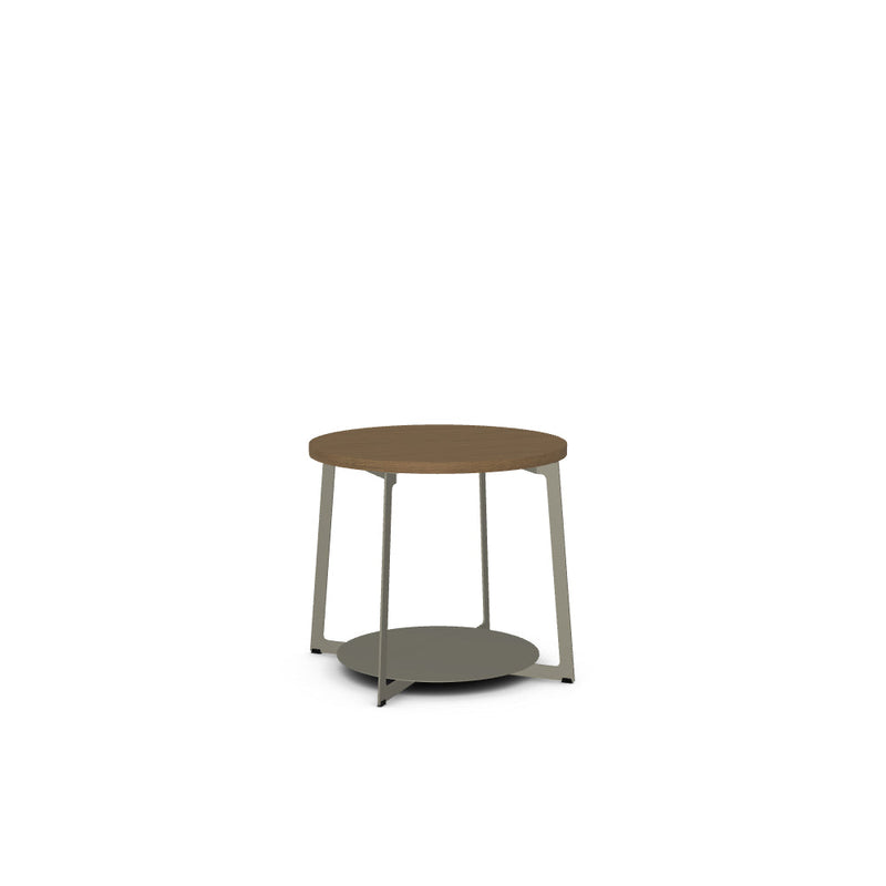 Malloy End Table w/ Wood Veneer Tabletop
