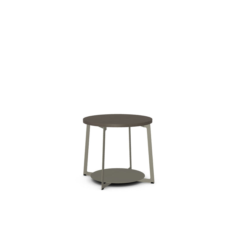 Malloy End Table w/ Wood Veneer Tabletop