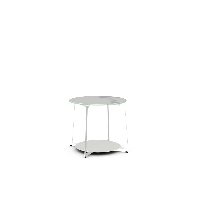 Malloy End Table w/ Italian Porcelain Tabletop