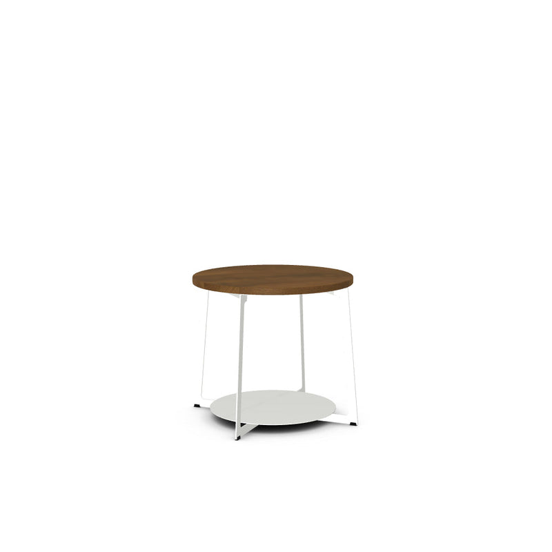 Malloy End Table w/ Solid Wood Tabletop