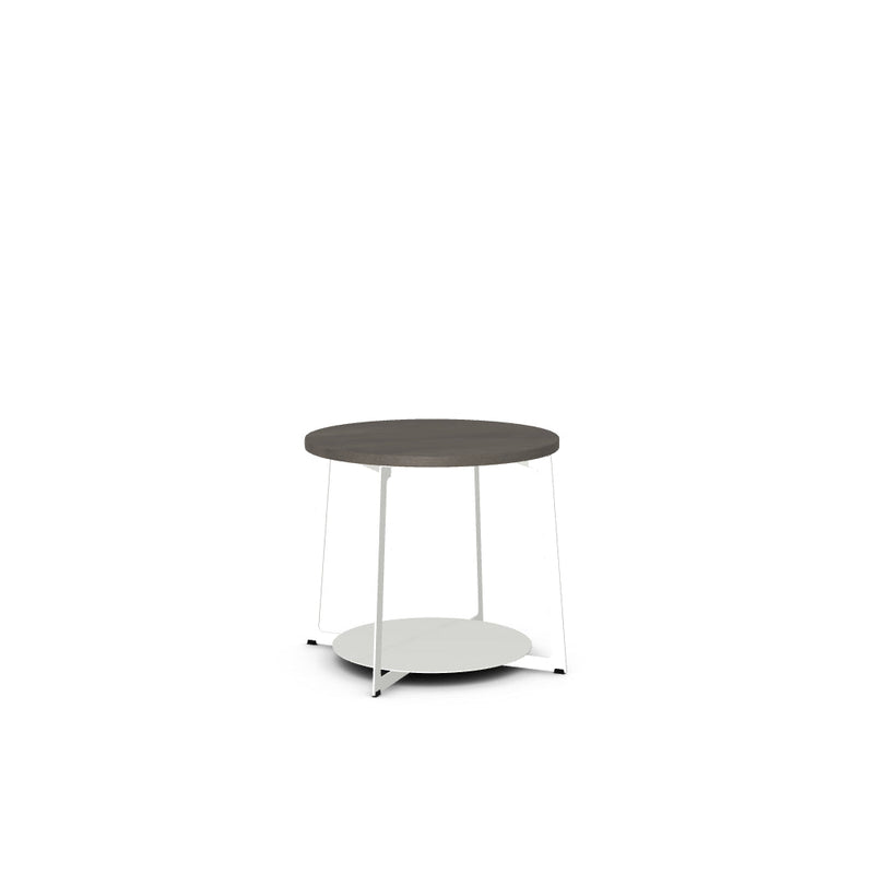 Malloy End Table w/ Solid Wood Tabletop