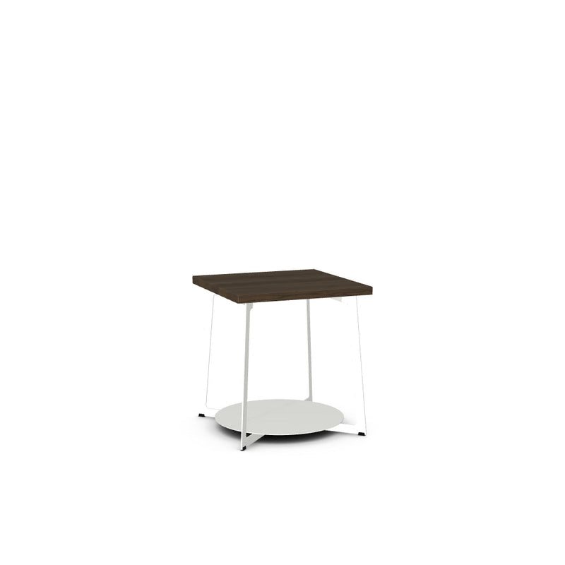 Malloy End Table w/ Solid Wood Tabletop