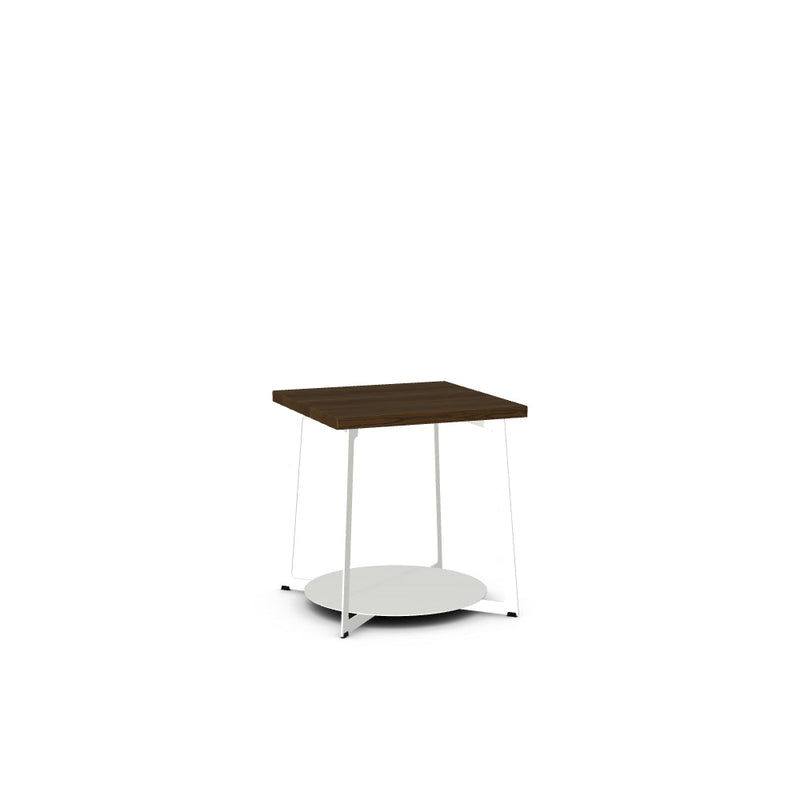 Malloy End Table w/ Solid Wood Tabletop