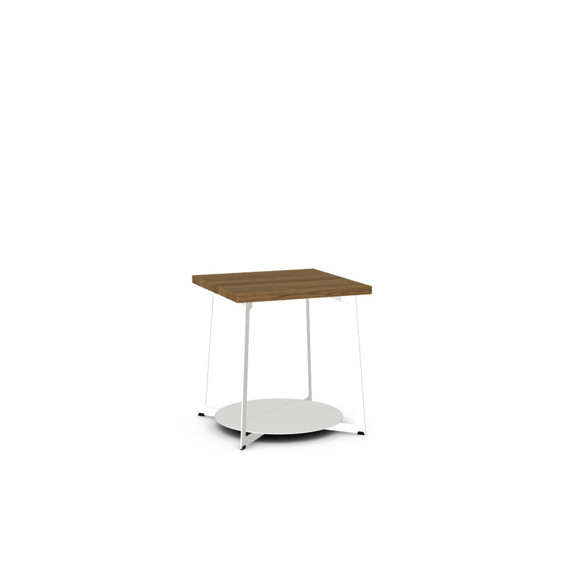 Malloy End Table w/ Solid Wood Tabletop