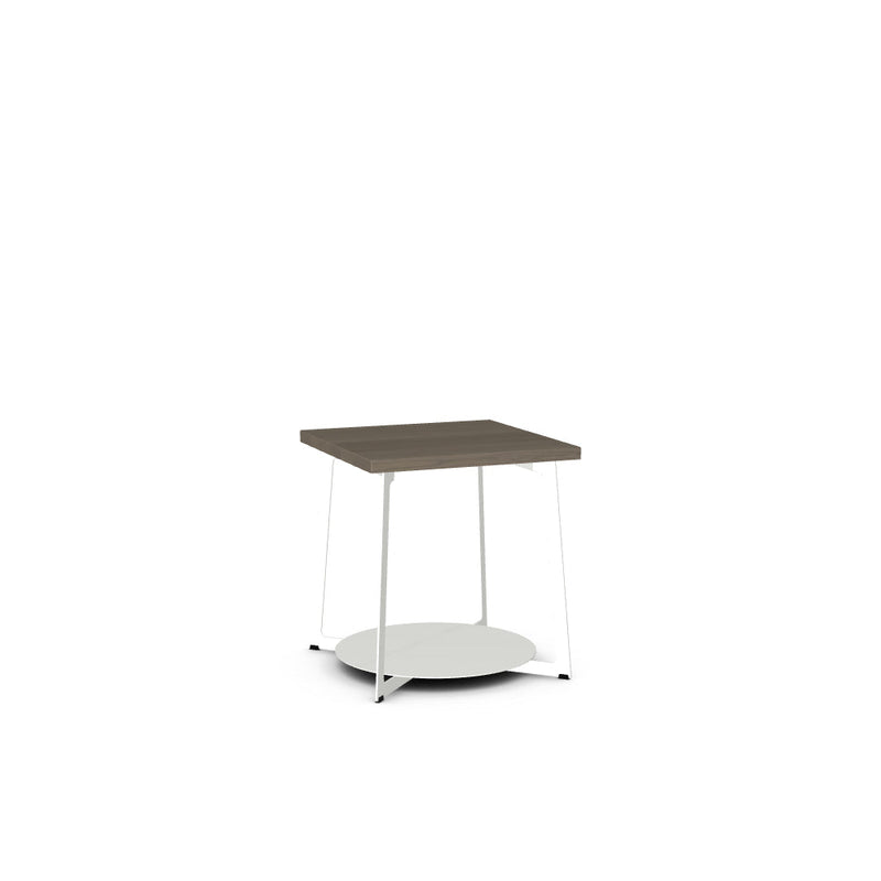 Malloy End Table w/ Solid Wood Tabletop