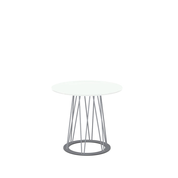 Calypso End Table w/ Glass Tabletop