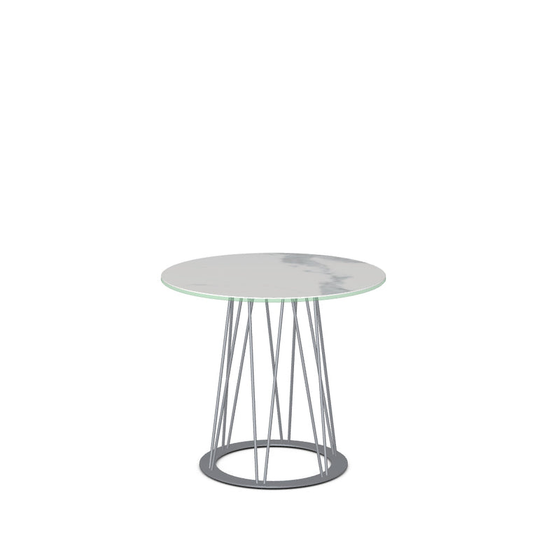 Calypso End Table w/ Italian Porcelain Tabletop
