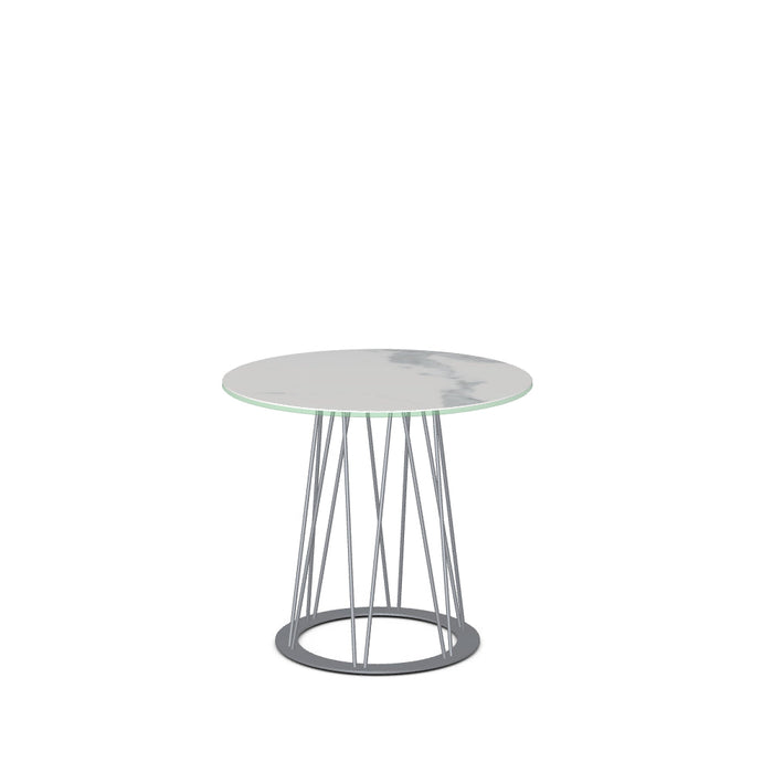Calypso End Table w/ Italian Porcelain Tabletop