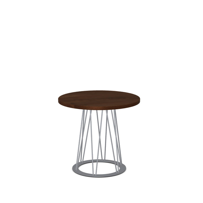 Calypso End Table w/ Solid Wood Tabletop