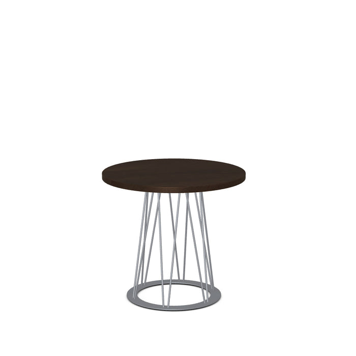 Calypso End Table w/ Solid Wood Tabletop