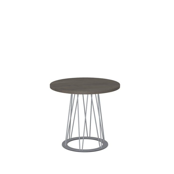 Calypso End Table w/ Solid Wood Tabletop