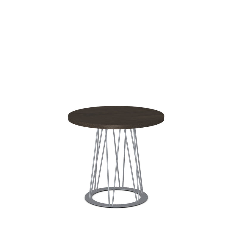 Calypso End Table w/ Wood Veneer Tabletop