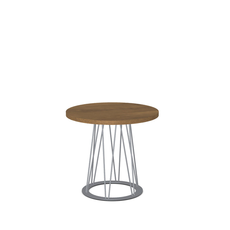 Calypso End Table w/ Wood Veneer Tabletop