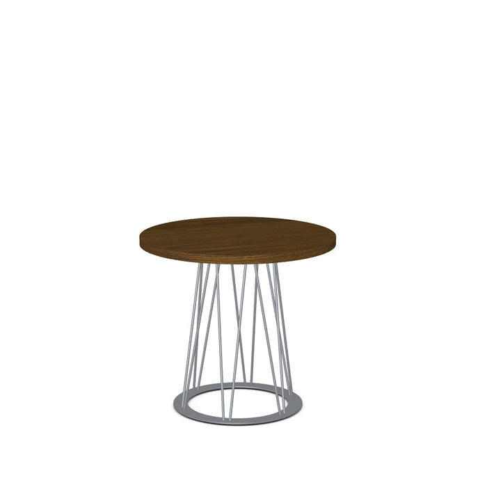 Calypso End Table w/ Wood Veneer Tabletop