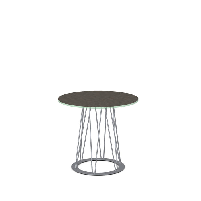 Calypso End Table w/ Starstone Glass Tabletop