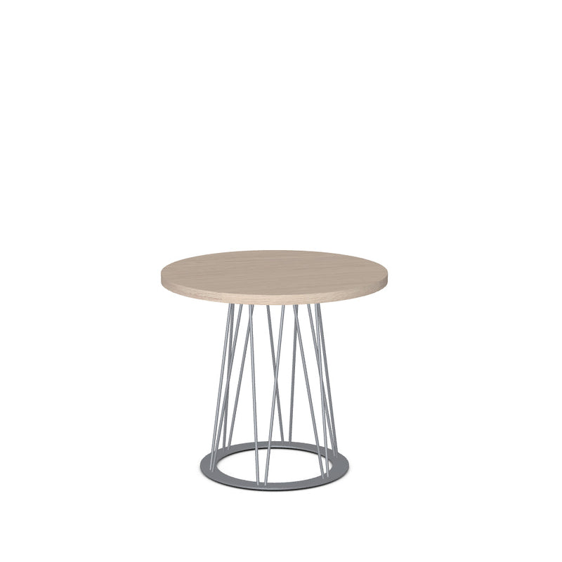Calypso End Table w/ Wood Veneer Tabletop