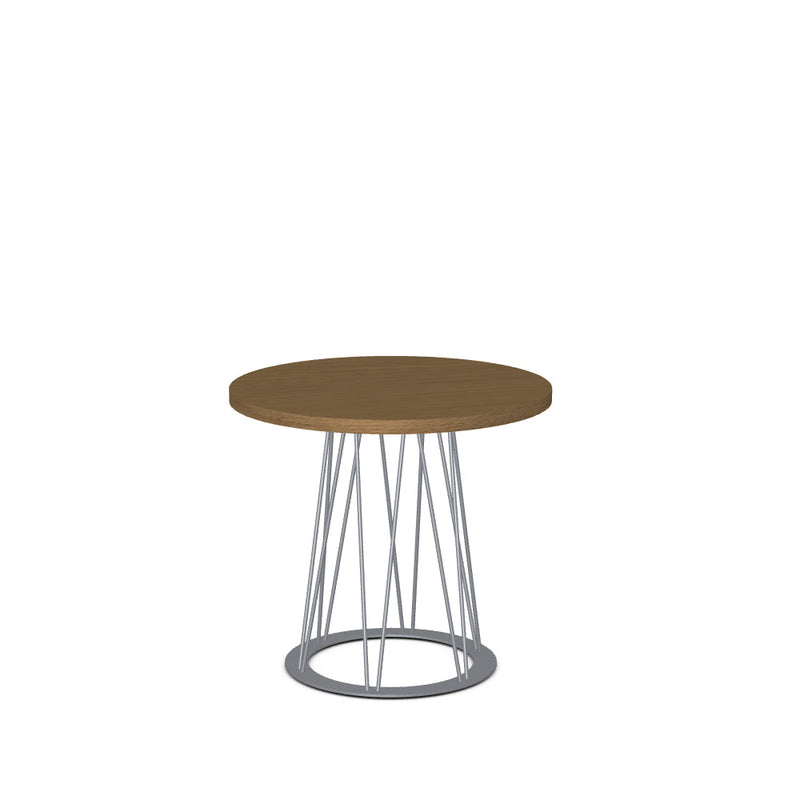Calypso End Table w/ Wood Veneer Tabletop