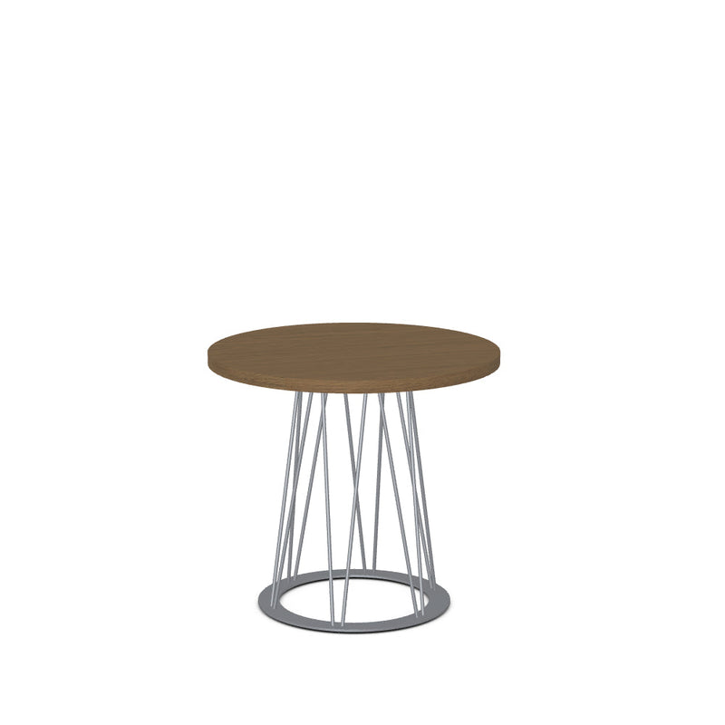 Calypso End Table w/ Wood Veneer Tabletop