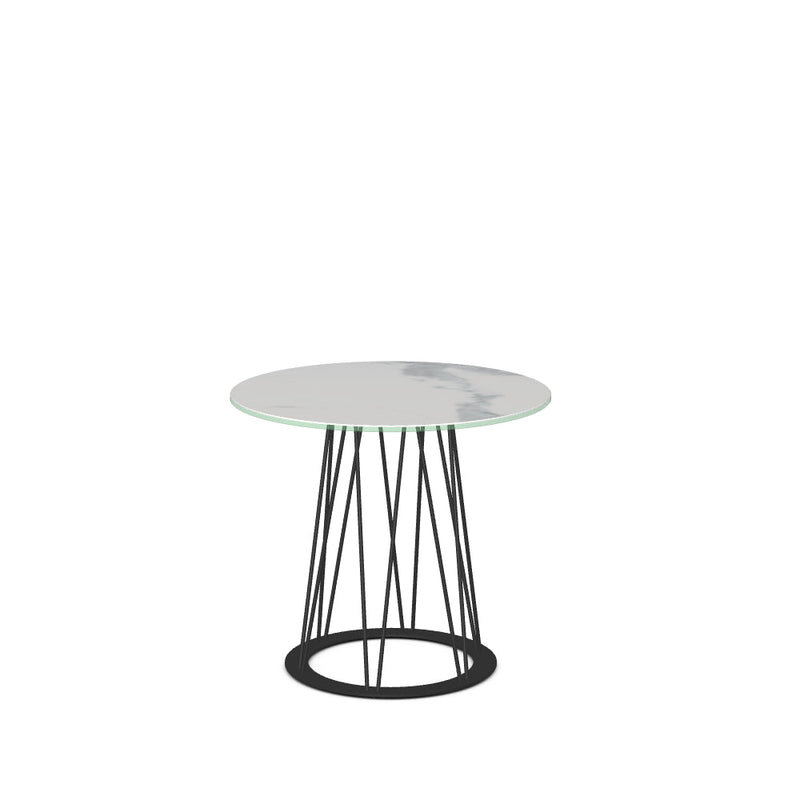 Calypso End Table w/ Italian Porcelain Tabletop