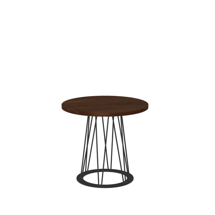 Calypso End Table w/ Solid Wood Tabletop