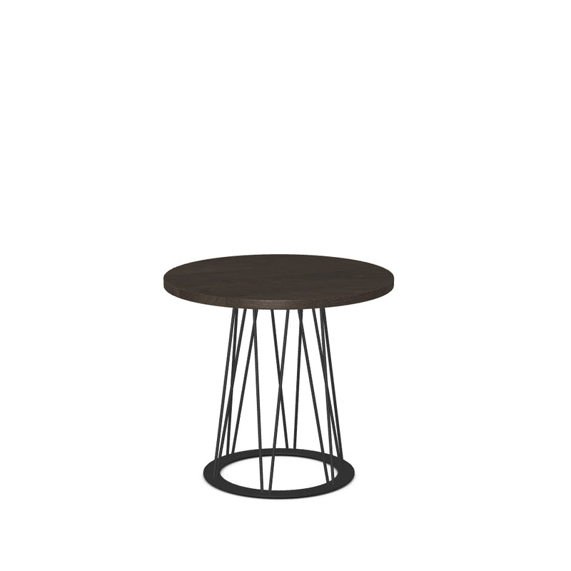 Calypso End Table w/ Solid Wood Tabletop