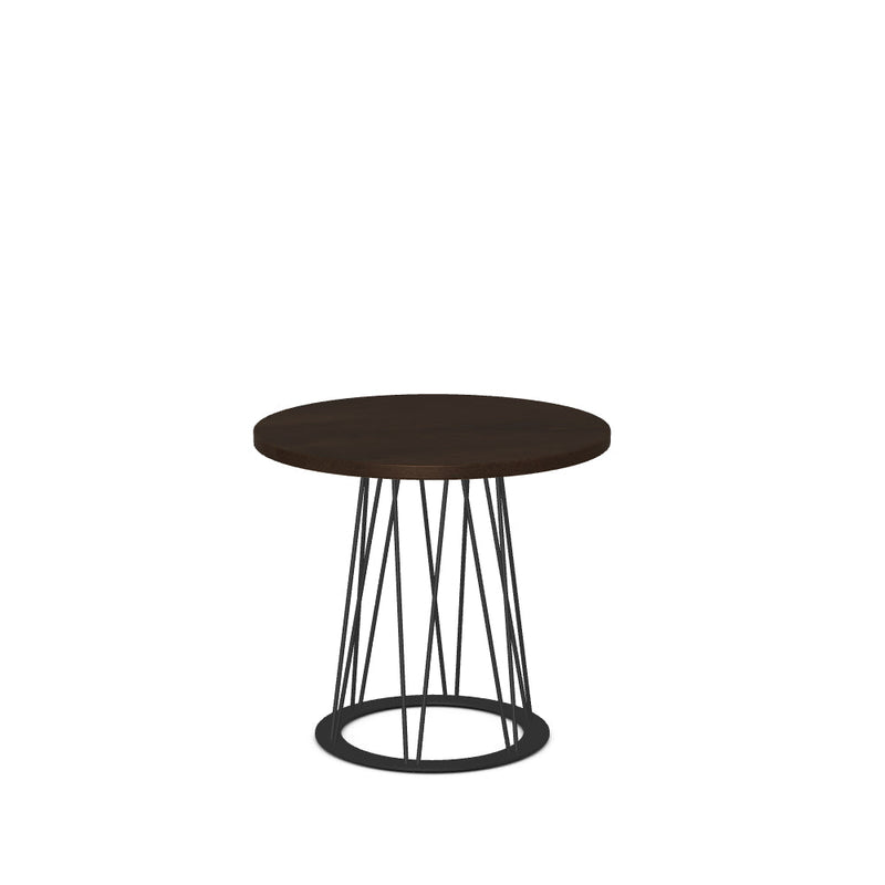 Calypso End Table w/ Solid Wood Tabletop
