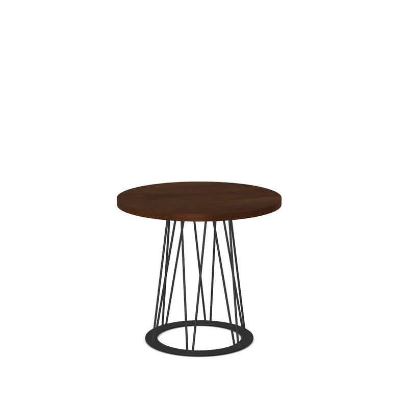Calypso End Table w/ Wood Veneer Tabletop
