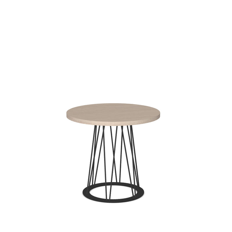 Calypso End Table w/ Wood Veneer Tabletop