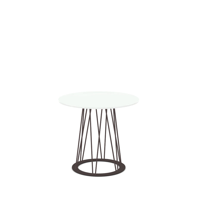 Calypso End Table w/ Glass Tabletop