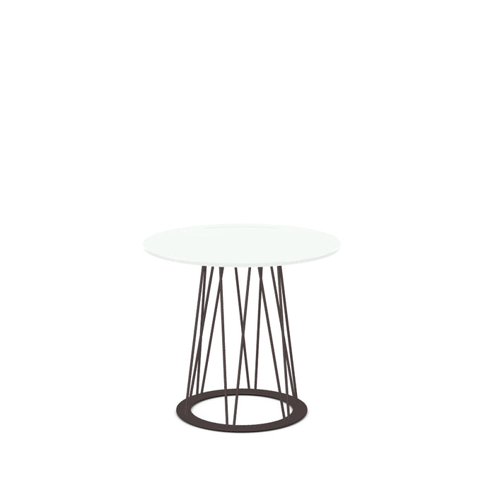 Calypso End Table w/ Glass Tabletop
