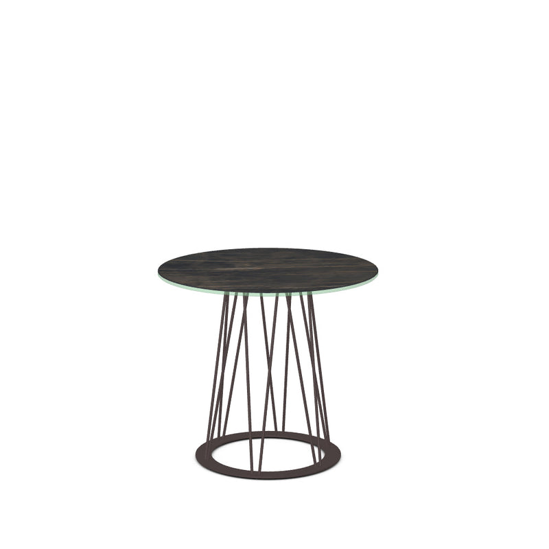 Calypso End Table w/ Italian Porcelain Tabletop