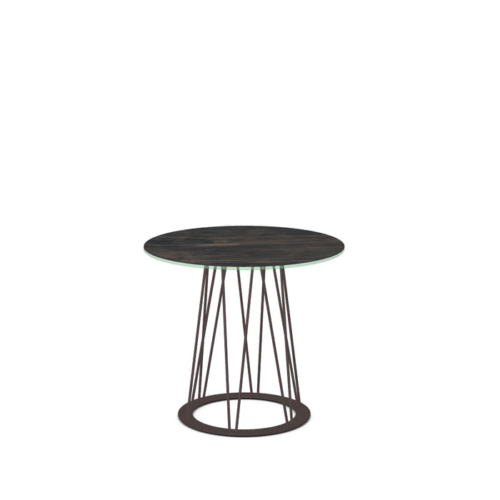 Calypso End Table w/ Italian Porcelain Tabletop