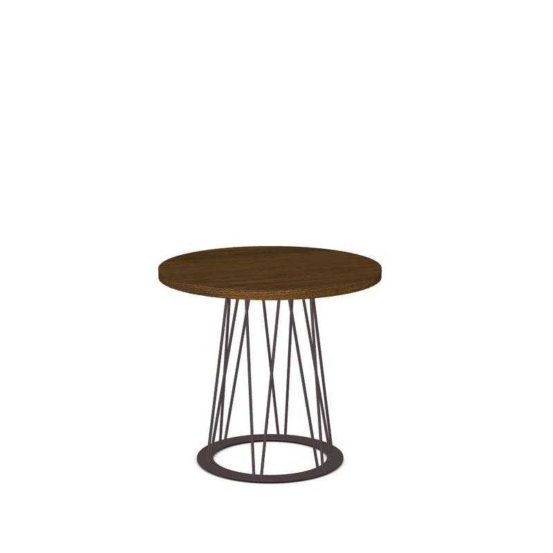 Calypso End Table w/ Wood Veneer Tabletop