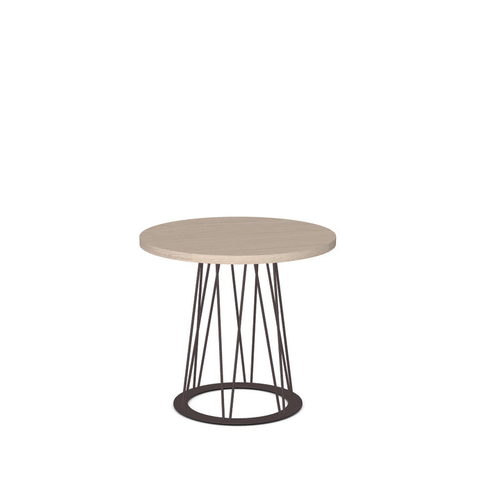 Calypso End Table w/ Wood Veneer Tabletop