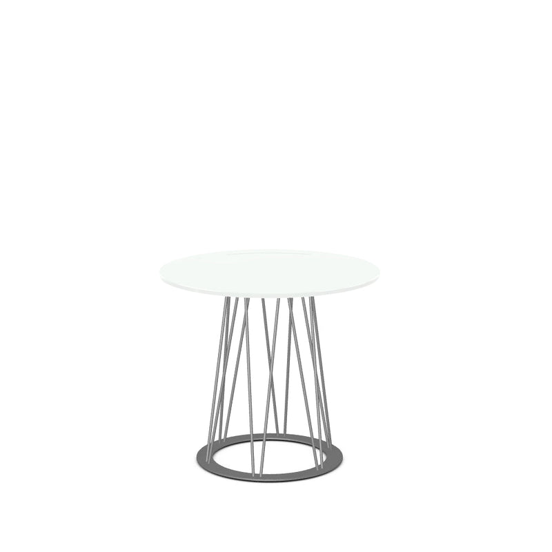 Calypso End Table w/ Glass Tabletop