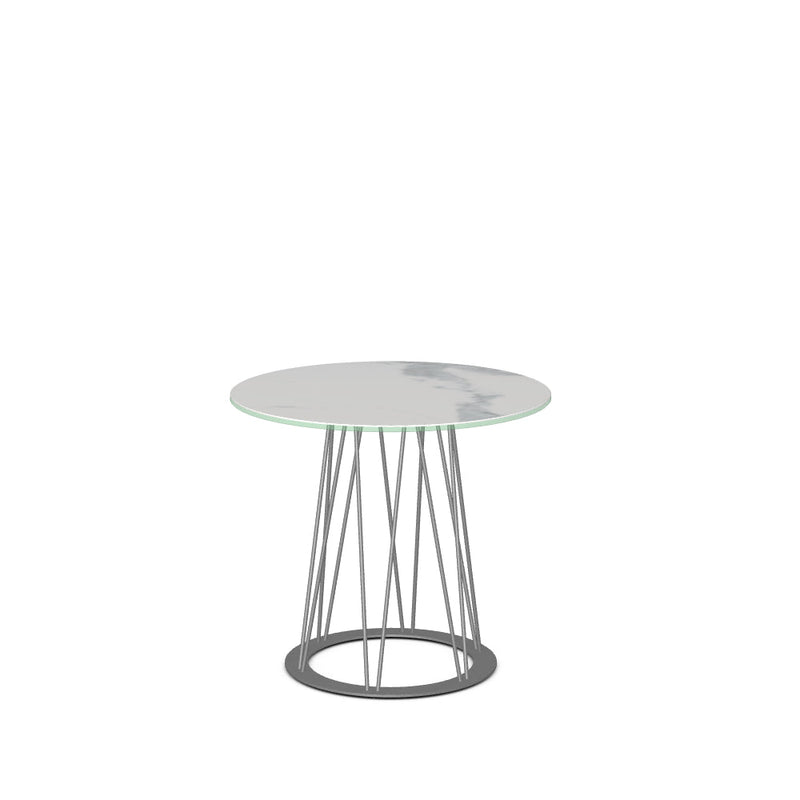 Calypso End Table w/ Italian Porcelain Tabletop