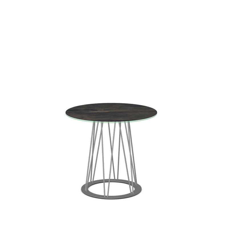 Calypso End Table w/ Italian Porcelain Tabletop