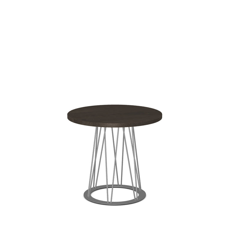 Calypso End Table w/ Solid Wood Tabletop