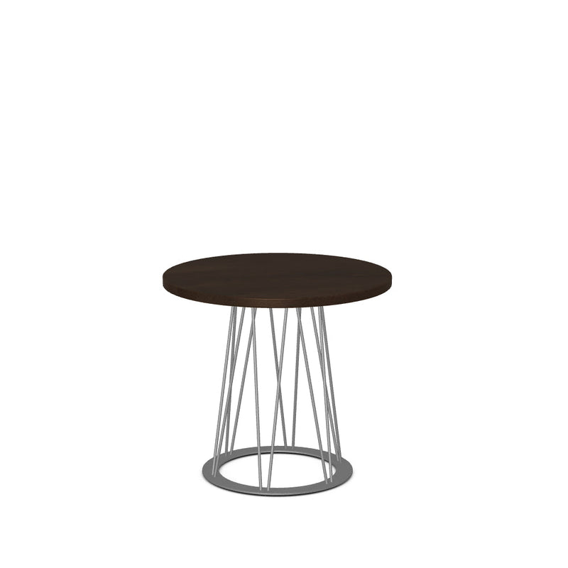 Calypso End Table w/ Solid Wood Tabletop