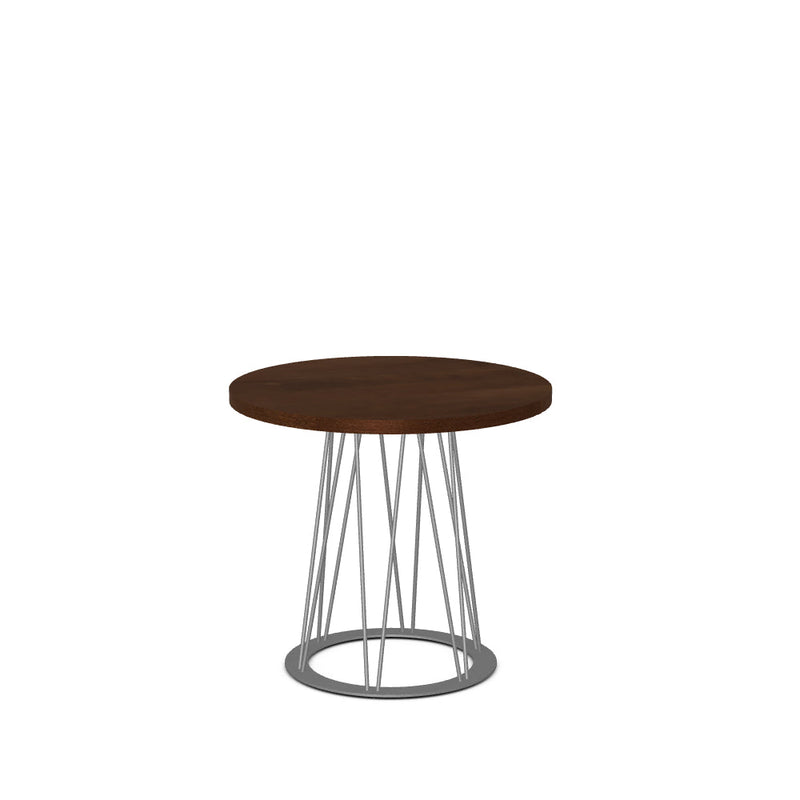 Calypso End Table w/ Wood Veneer Tabletop