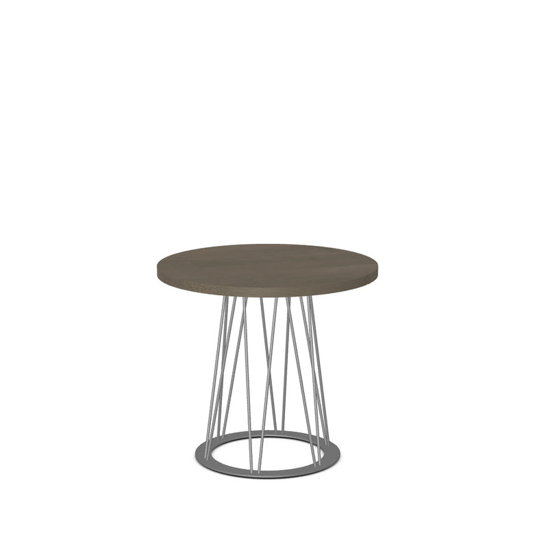 Calypso End Table w/ Wood Veneer Tabletop