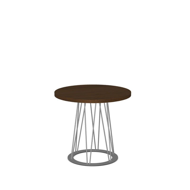 Calypso End Table w/ Wood Veneer Tabletop