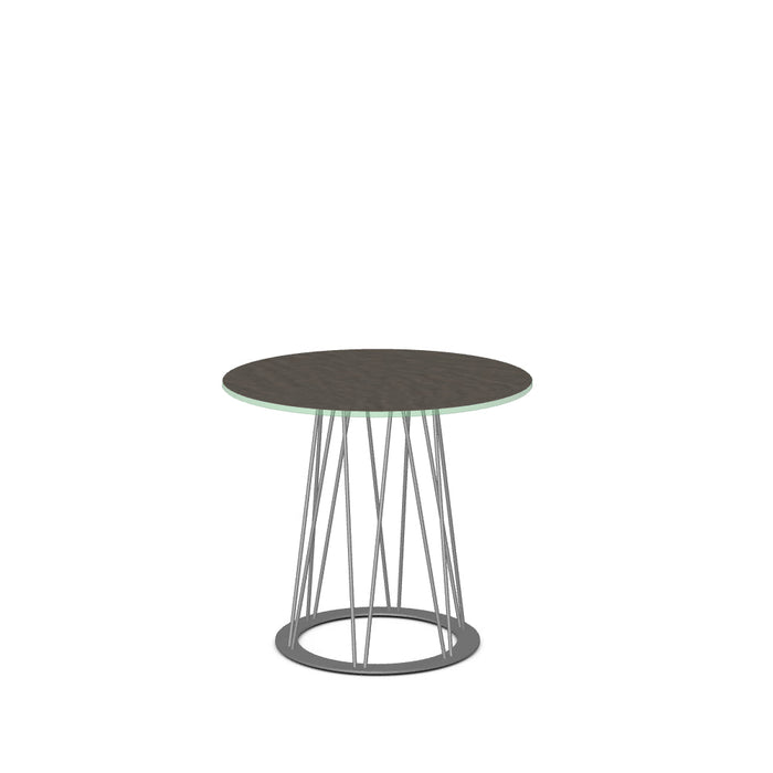 Calypso End Table w/ Starstone Glass Tabletop