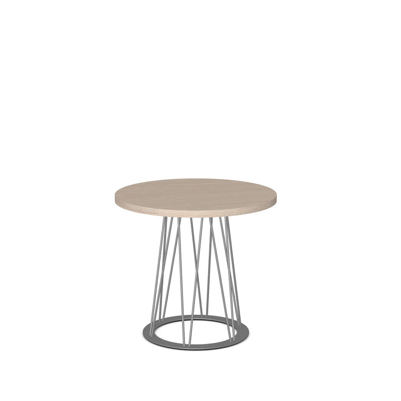 Calypso End Table w/ Wood Veneer Tabletop