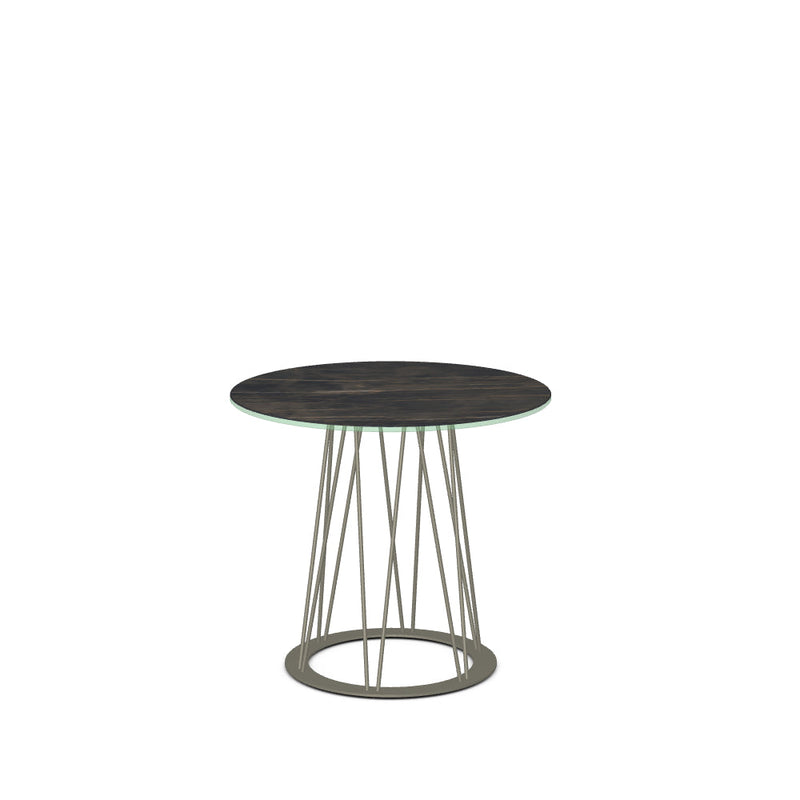 Calypso End Table w/ Italian Porcelain Tabletop